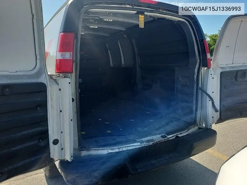 2018 Chevrolet Express G2500 VIN: 1GCWGAF15J1336993 Lot: 42631149
