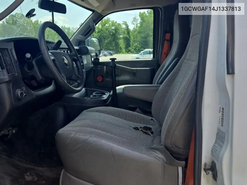 2018 Chevrolet Express 2500 Work Van VIN: 1GCWGAF14J1337813 Lot: 42631153