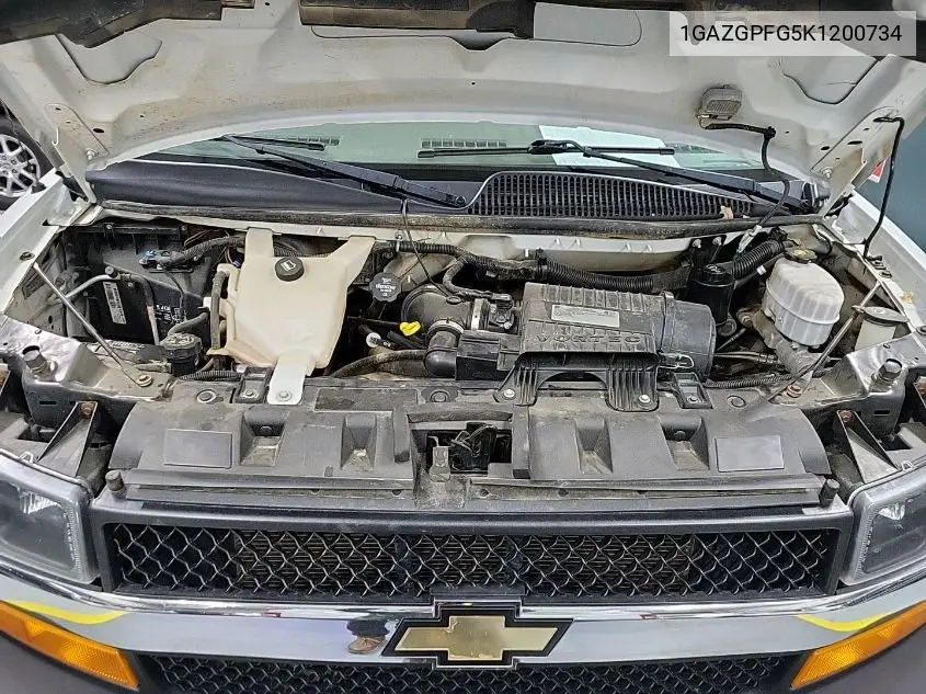 2019 Chevrolet Express G3500 Lt VIN: 1GAZGPFG5K1200734 Lot: 42271787