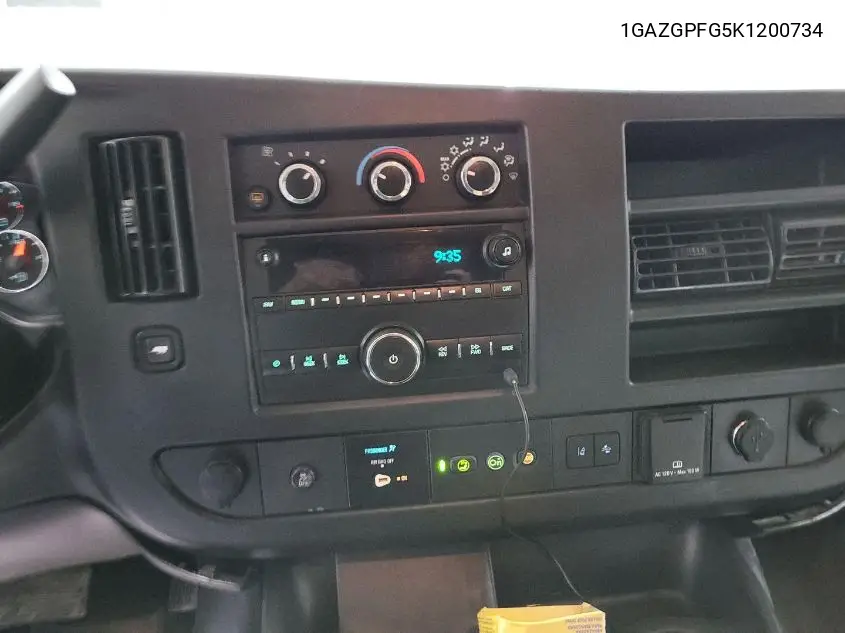 2019 Chevrolet Express G3500 Lt VIN: 1GAZGPFG5K1200734 Lot: 42271787