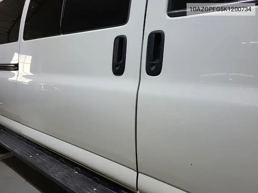 2019 Chevrolet Express G3500 Lt VIN: 1GAZGPFG5K1200734 Lot: 42271787