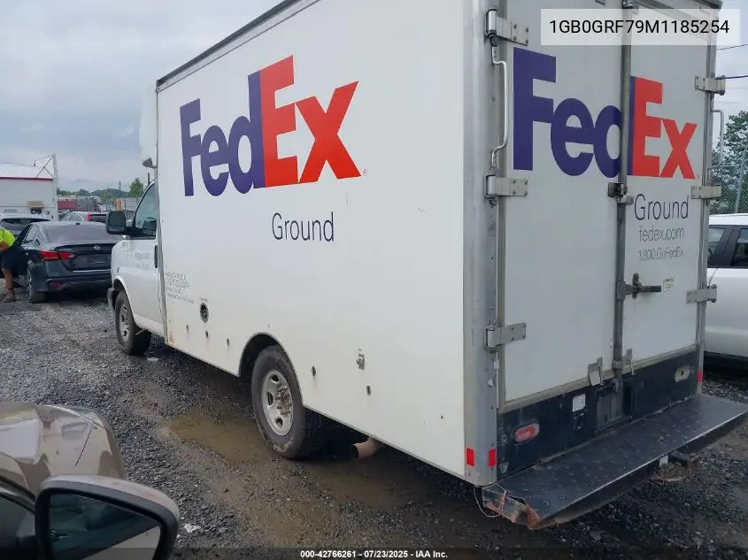 2021 Chevrolet Express Cutaway Work Van VIN: 1GB0GRF79M1185254 Lot: 42766261