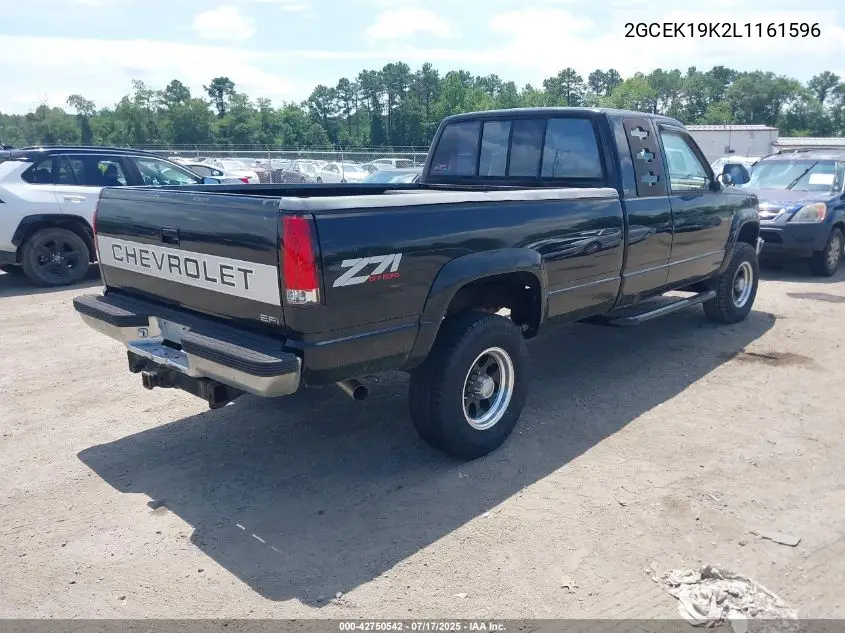 1990 Chevrolet Gmt-400 K1500 VIN: 2GCEK19K2L1161596 Lot: 42750542