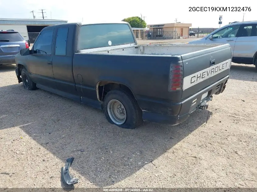1991 Chevrolet Gmt-400 C1500 VIN: 2GCEC19KXM1232476 Lot: 42698205