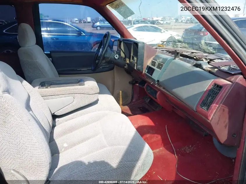 1991 Chevrolet Gmt-400 C1500 VIN: 2GCEC19KXM1232476 Lot: 42698205