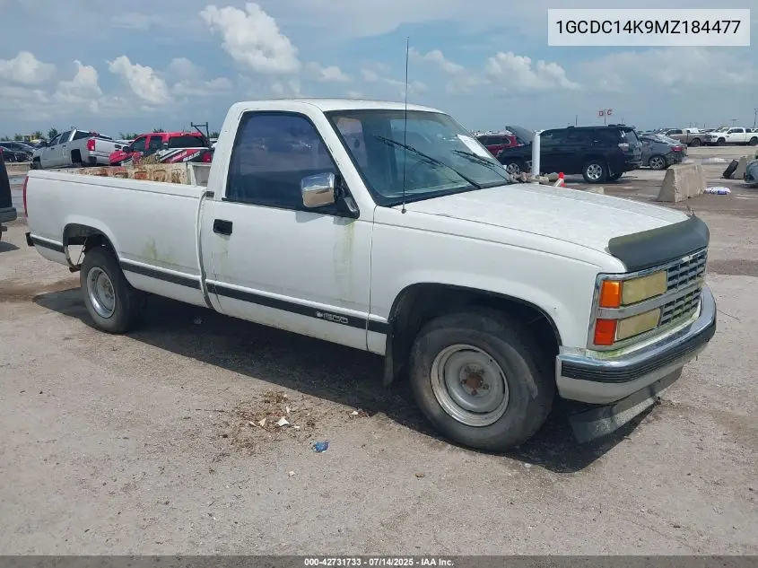 1991 Chevrolet Gmt-400 C1500 VIN: 1GCDC14K9MZ184477 Lot: 42731733