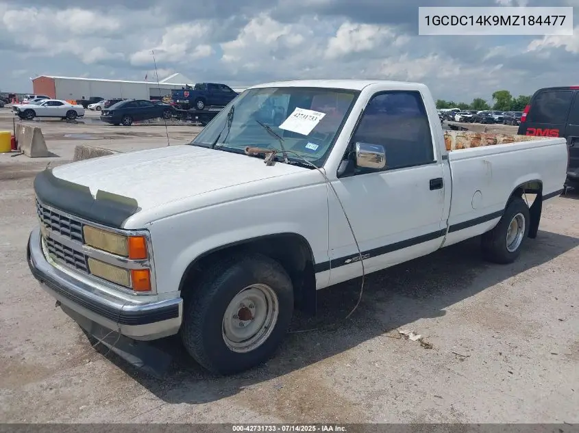1991 Chevrolet Gmt-400 C1500 VIN: 1GCDC14K9MZ184477 Lot: 42731733
