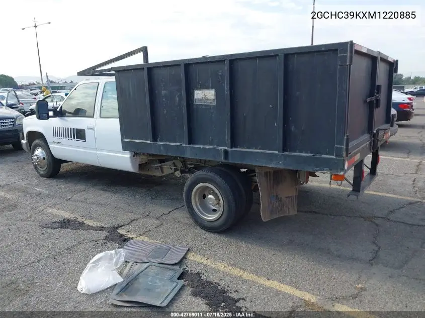 1991 Chevrolet Gmt-400 C3500 VIN: 2GCHC39KXM1220885 Lot: 42759011