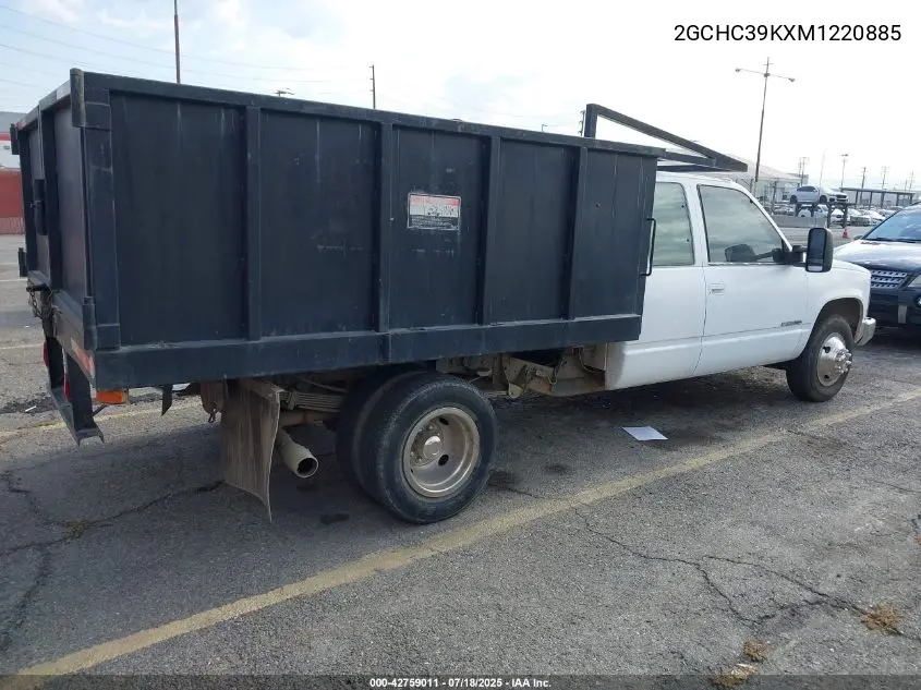 1991 Chevrolet Gmt-400 C3500 VIN: 2GCHC39KXM1220885 Lot: 42759011