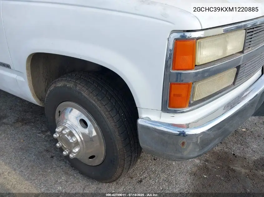 1991 Chevrolet Gmt-400 C3500 VIN: 2GCHC39KXM1220885 Lot: 42759011