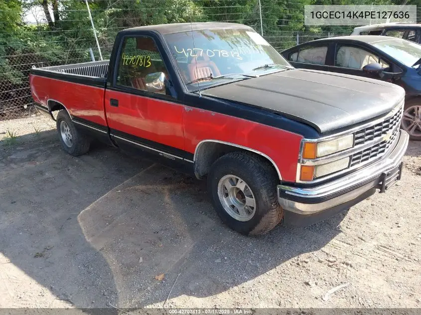 1993 Chevrolet Gmt-400 C1500 VIN: 1GCEC14K4PE127636 Lot: 42707813