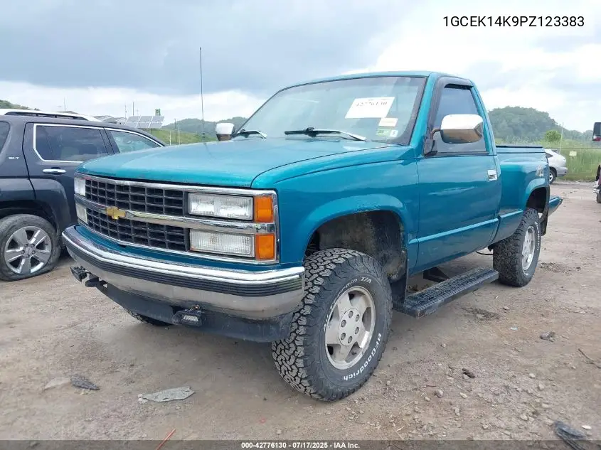 1993 Chevrolet Gmt-400 K1500 VIN: 1GCEK14K9PZ123383 Lot: 42776130