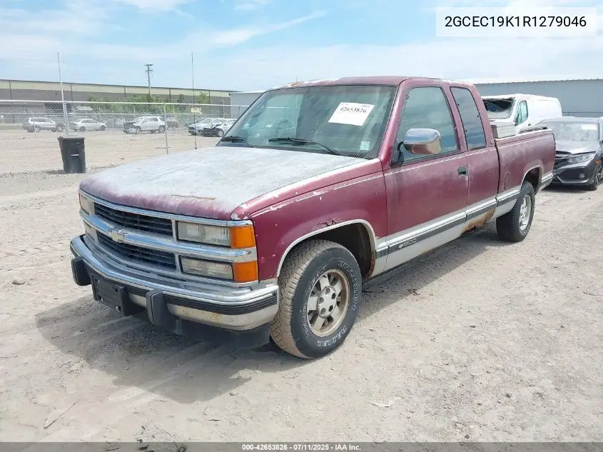 1994 Chevrolet Gmt-400 C1500 VIN: 2GCEC19K1R1279046 Lot: 42653826