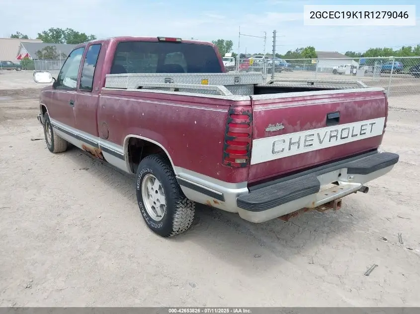 1994 Chevrolet Gmt-400 C1500 VIN: 2GCEC19K1R1279046 Lot: 42653826