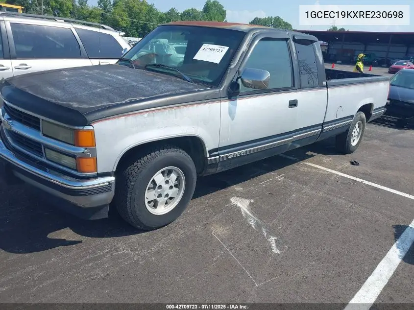 1994 Chevrolet Gmt-400 C1500 VIN: 1GCEC19KXRE230698 Lot: 42709723