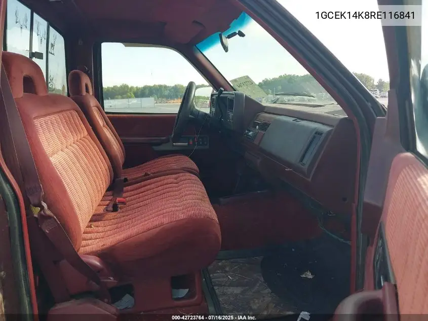 1994 Chevrolet Gmt-400 K1500 VIN: 1GCEK14K8RE116841 Lot: 42723764