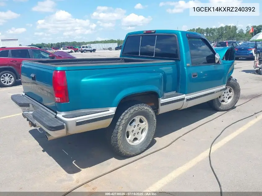 1994 Chevrolet Gmt-400 K1500 VIN: 1GCEK14KXRZ240392 Lot: 42730325