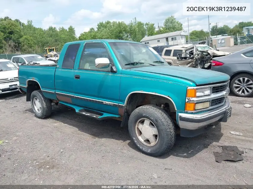 1994 Chevrolet Gmt-400 K1500 VIN: 2GCEK19K3R1239487 Lot: 42751354