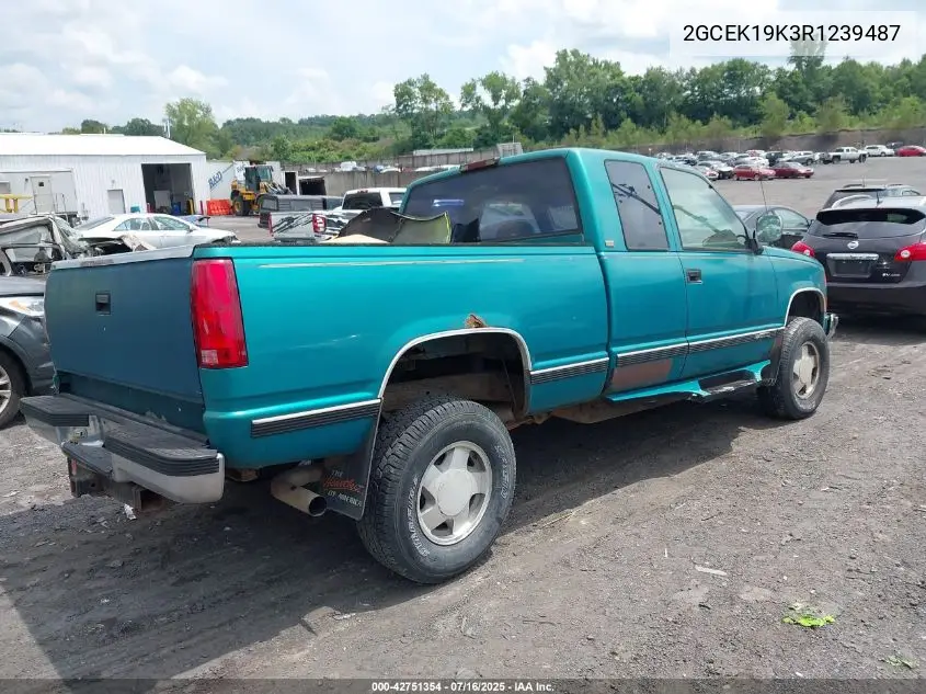 1994 Chevrolet Gmt-400 K1500 VIN: 2GCEK19K3R1239487 Lot: 42751354