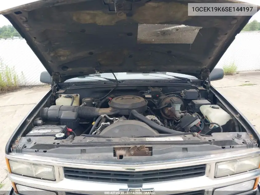 1995 Chevrolet Gmt-400 K1500 VIN: 1GCEK19K6SE144197 Lot: 42725259