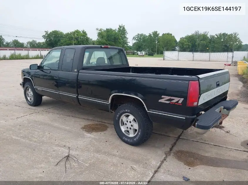 1995 Chevrolet Gmt-400 K1500 VIN: 1GCEK19K6SE144197 Lot: 42725259