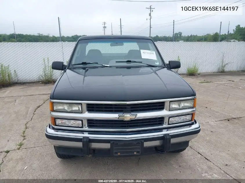 1995 Chevrolet Gmt-400 K1500 VIN: 1GCEK19K6SE144197 Lot: 42725259