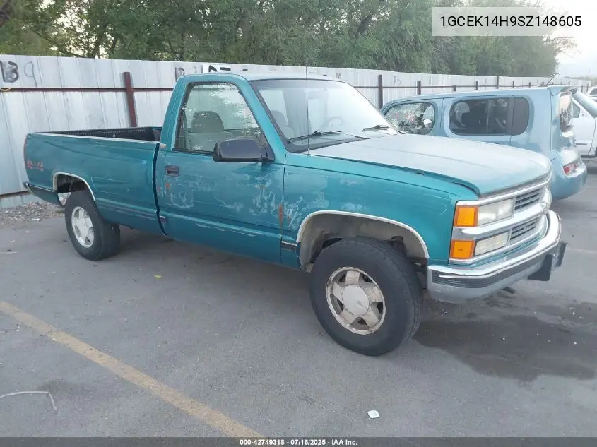 1995 Chevrolet Gmt-400 K1500 VIN: 1GCEK14H9SZ148605 Lot: 42749318