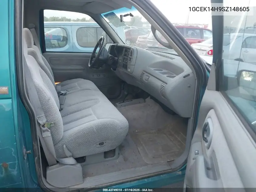 1995 Chevrolet Gmt-400 K1500 VIN: 1GCEK14H9SZ148605 Lot: 42749318