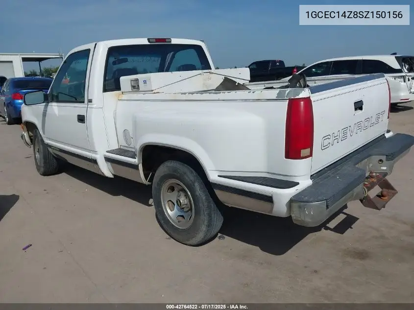 1995 Chevrolet Gmt-400 C1500 VIN: 1GCEC14Z8SZ150156 Lot: 42764522