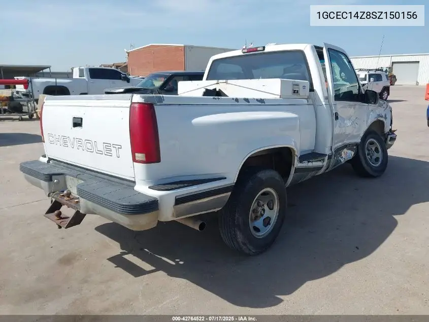 1995 Chevrolet Gmt-400 C1500 VIN: 1GCEC14Z8SZ150156 Lot: 42764522