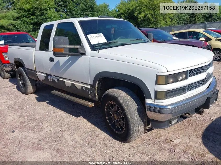 1995 Chevrolet Gmt-400 K1500 VIN: 1GCEK19K2SE257158 Lot: 42766693