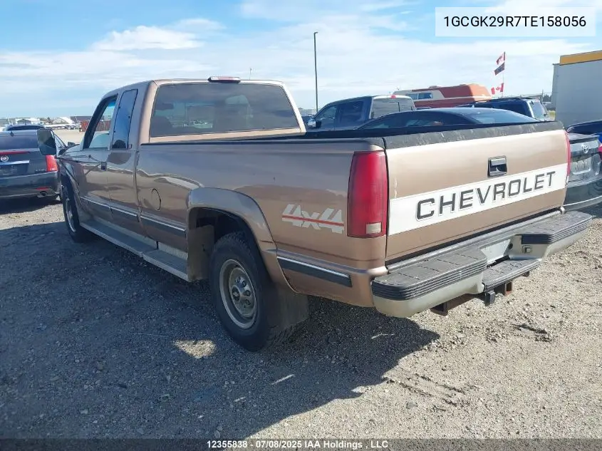1996 Chevrolet Gmt-400 K2500 VIN: 1GCGK29R7TE158056 Lot: 12355838