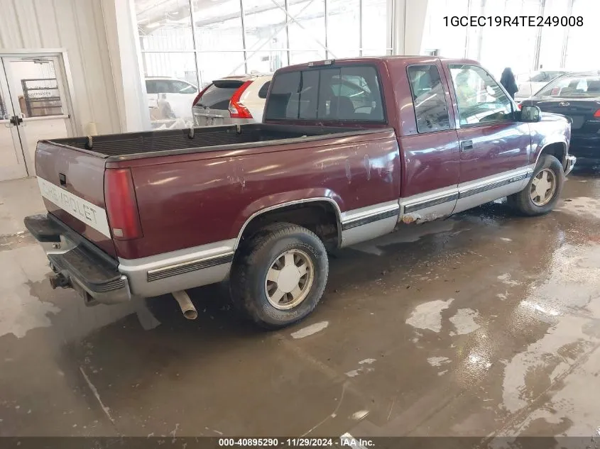 1996 Chevrolet Gmt-400 C1500 VIN: 1GCEC19R4TE249008 Lot: 40895290