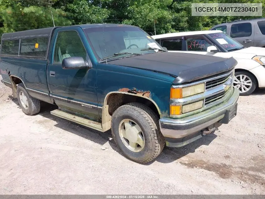 1996 Chevrolet Gmt-400 K1500 VIN: 1GCEK14M0TZ230401 Lot: 42621034