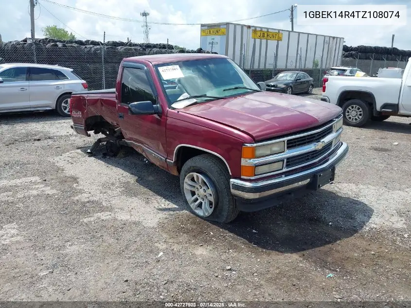 1996 Chevrolet Gmt-400 K1500 VIN: 1GBEK14R4TZ108074 Lot: 42727503