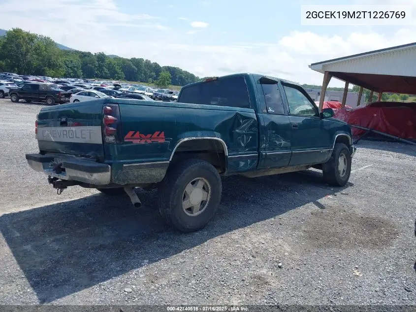 1996 Chevrolet Gmt-400 K1500 VIN: 2GCEK19M2T1226769 Lot: 42740516