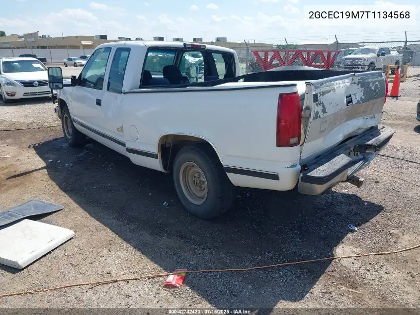 1996 Chevrolet Gmt-400 C1500 VIN: 2GCEC19M7T1134568 Lot: 42742423