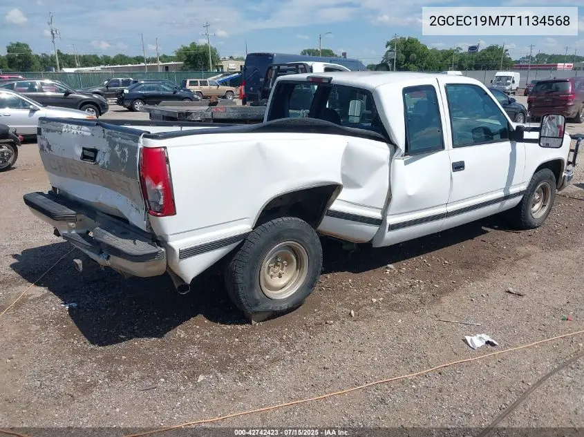 1996 Chevrolet Gmt-400 C1500 VIN: 2GCEC19M7T1134568 Lot: 42742423