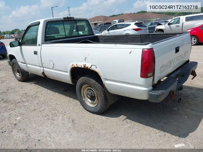 1996 Chevrolet Gmt-400 C2500 VIN: 1GCGC24R1TZ163718 Lot: 42746309