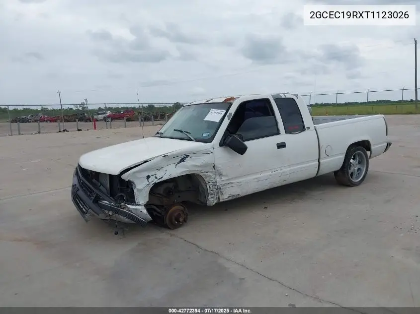 1996 Chevrolet Gmt-400 C1500 VIN: 2GCEC19RXT1123026 Lot: 42772394