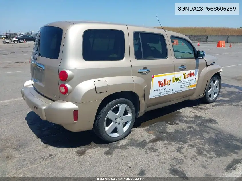 2006 Chevrolet Hhr Lt VIN: 3GNDA23P56S606289 Lot: 42207144