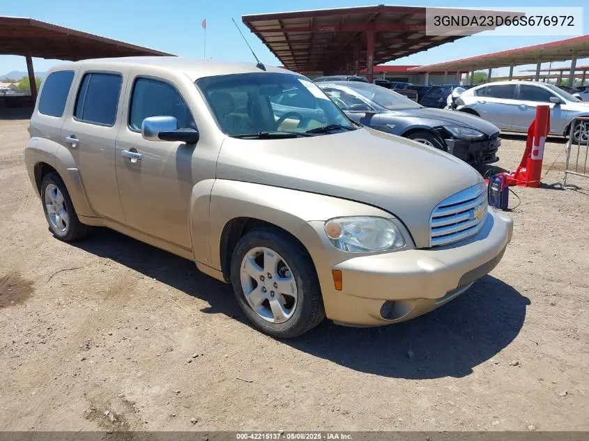 2006 Chevrolet Hhr Lt VIN: 3GNDA23D66S676972 Lot: 42215137