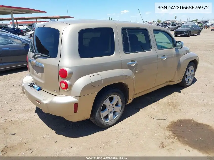 2006 Chevrolet Hhr Lt VIN: 3GNDA23D66S676972 Lot: 42215137