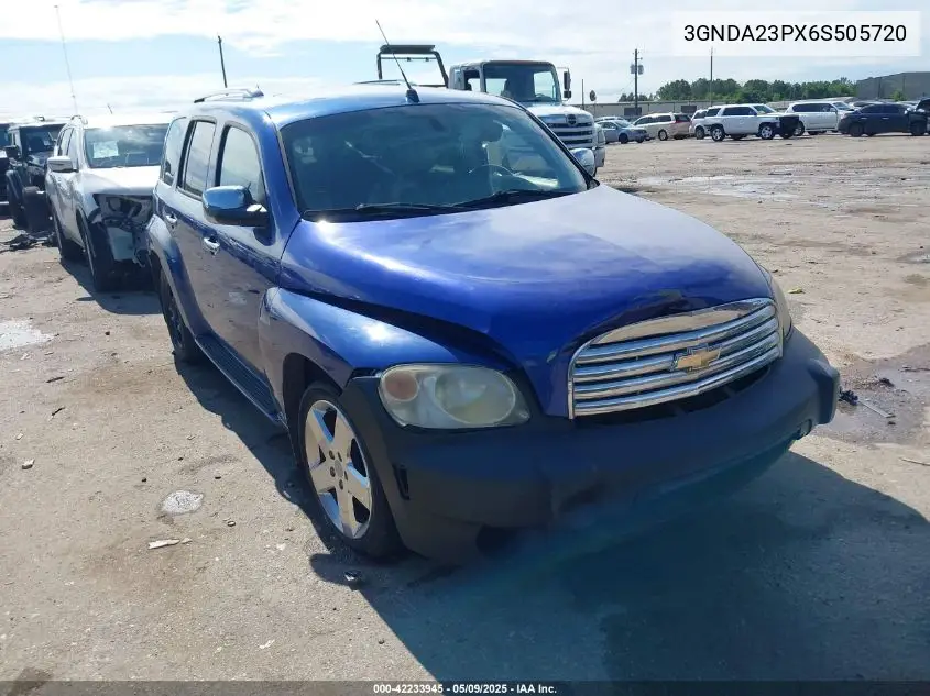 2006 Chevrolet Hhr Lt VIN: 3GNDA23PX6S505720 Lot: 42233945