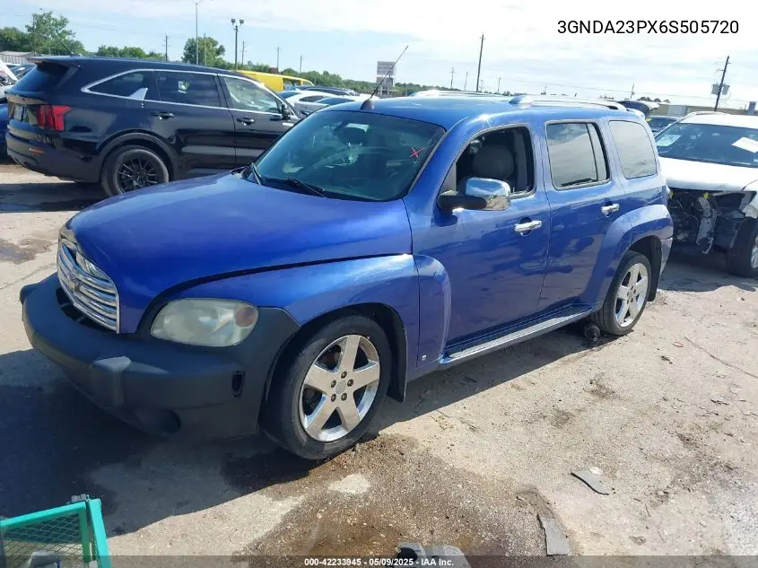 2006 Chevrolet Hhr Lt VIN: 3GNDA23PX6S505720 Lot: 42233945