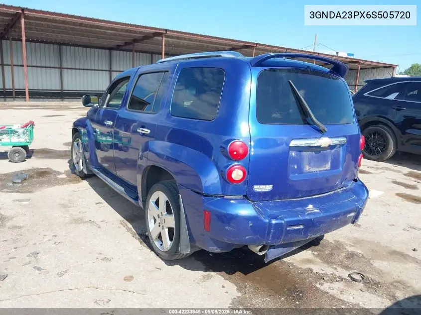 2006 Chevrolet Hhr Lt VIN: 3GNDA23PX6S505720 Lot: 42233945