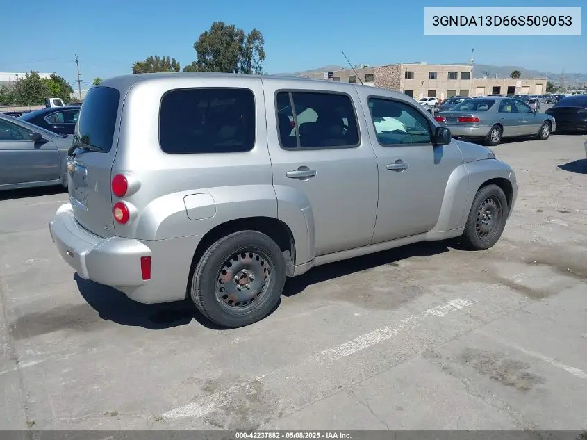 2006 Chevrolet Hhr Ls VIN: 3GNDA13D66S509053 Lot: 42237882