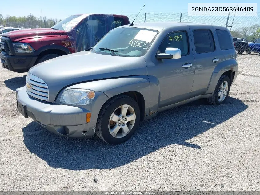 2006 Chevrolet Hhr Lt VIN: 3GNDA23D56S646409 Lot: 42241503