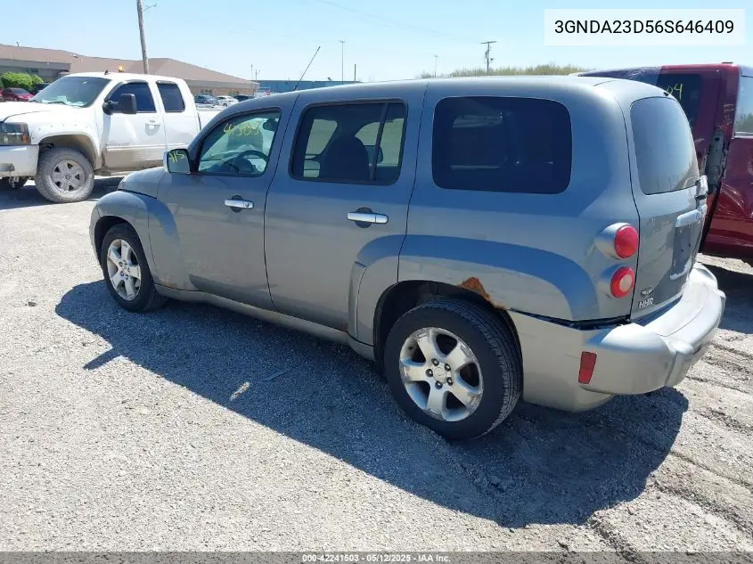 2006 Chevrolet Hhr Lt VIN: 3GNDA23D56S646409 Lot: 42241503