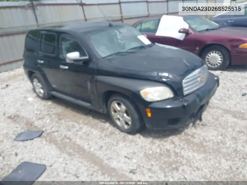 2006 Chevrolet Hhr Lt VIN: 3GNDA23D26S525515 Lot: 42246876